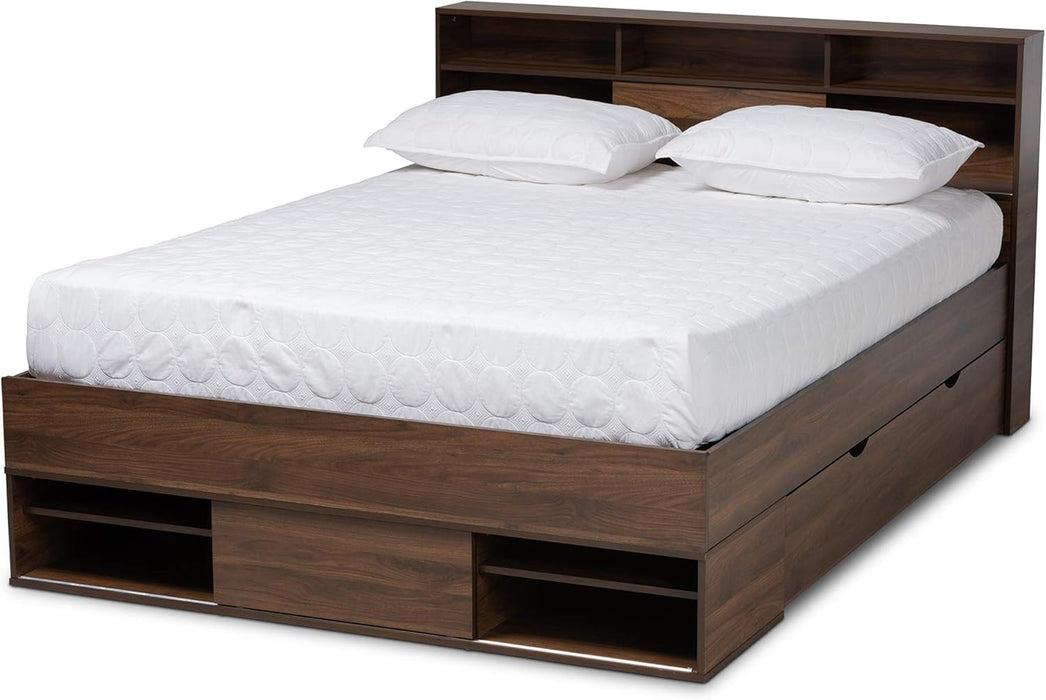 Beds (Platform), Queen, Dark Brown