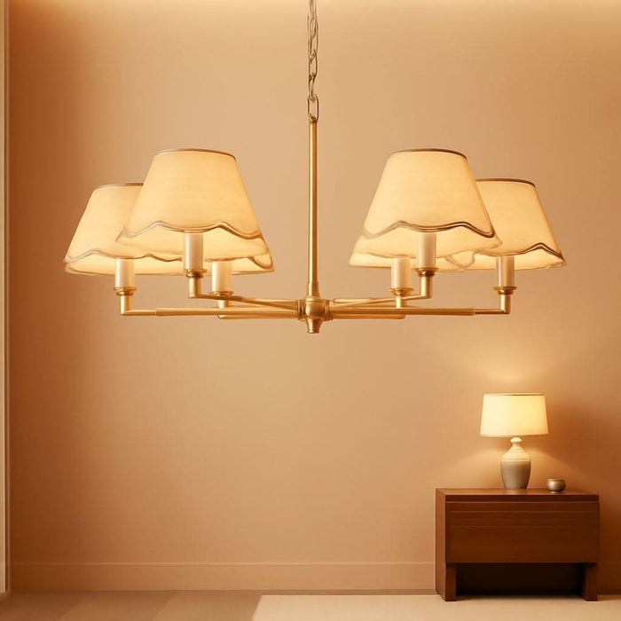 6-Light Boho Rattan Chandelier 39″ Rattan Pendant Light with Hand-Woven Shade Adjustable Height Vintage Dining Room Chandelier for Kitchen Island Living Room Bedroom Foyer E26 Base