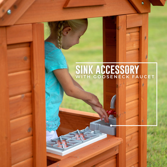 Timberlake Cedar Wooden Playhouse