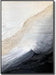 Handcrafted Monochrome Wall Art 32x48 Coastal Framed