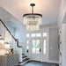 Crystal Chandelier Lighting Oil Rubbed Bronze Ceiling