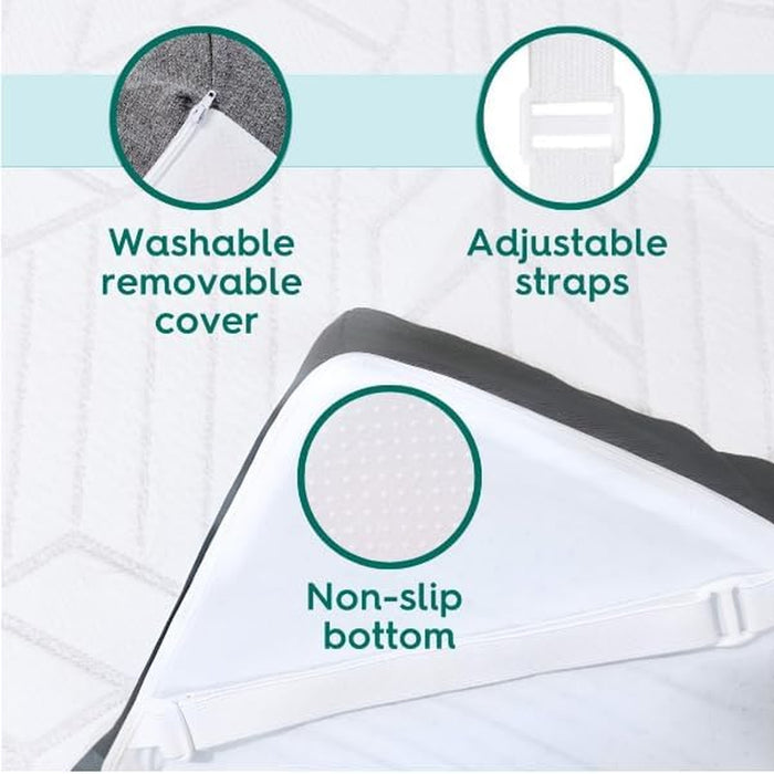 Twin XL 2 Inch Premium Gel Memory Foam Mattress Topper - Dorm Essentials for College Beds, Cooling, Washable Cover, Pressure Relief & Support, Certipur-Us Certified