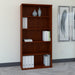 Series C 36W Tall 5 Shelf Bookcase in Hansen Cherry, Large Storage and Display Bookshelf for Home or Professional Office