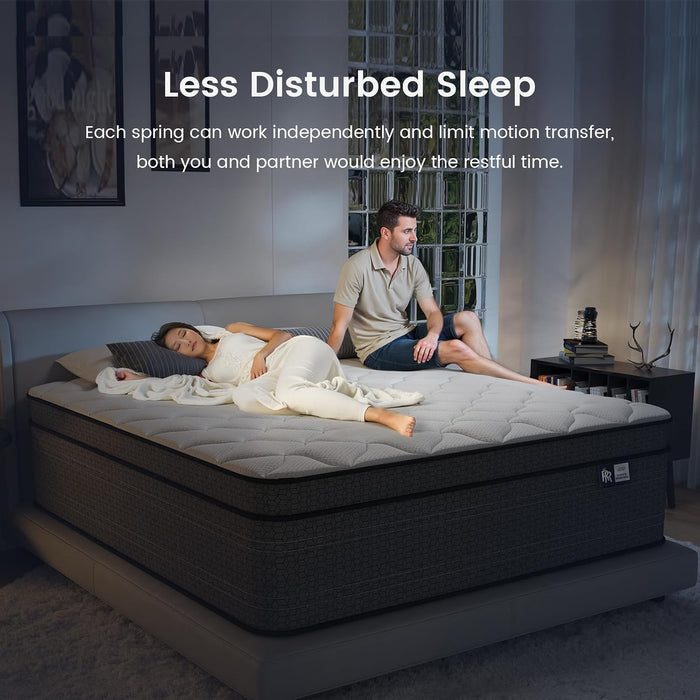 Hotel Level Firm King Size Mattress 12 Inch, Certipur-Us Mattress in a Box
