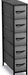5-Drawer Narrow Dresser for Bedroom (Black)
