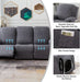 Recliner Sofa Covers Sectional Couch Cover for Reclining Couch 3 Seat, 5-Pieces 3 Cushion Sofa Stretch Recliner Sofa Slipcover, Soft Jacquard Furniture Dog Couch Cover Protector