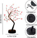 Cherry Blossom Tree Lamp, 18Inch 36 Led Bonsai Tree Lights, Battery/Usb Operated Japanese Decor Night Lights for Christmas Indoor Decorations Bedroom Home Gift Idea,Warm White