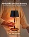 Rechargeable Cordless Table Lamp for Small Bedroom