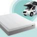 8 Inch Short Queen Ultima RV Memory Foam Mattress, Medium Firm Feel