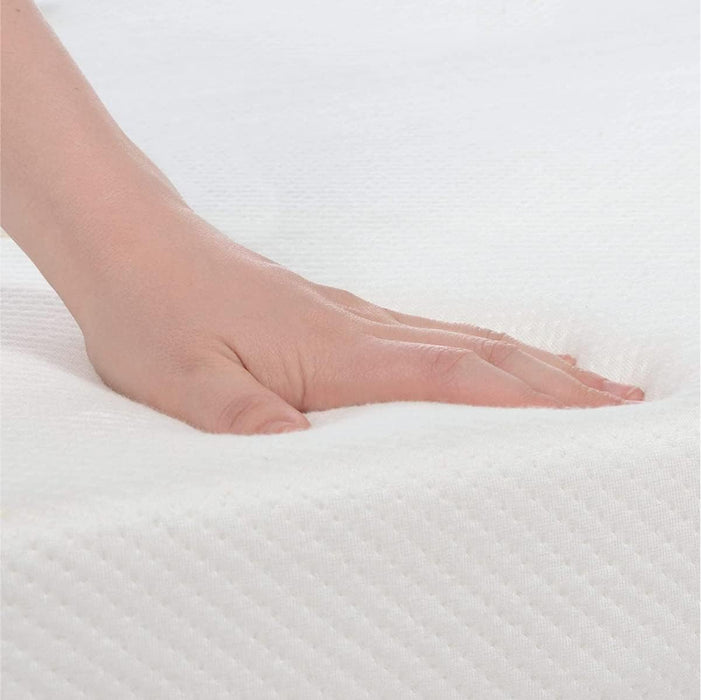 4.5 Inch Memory Foam Replacement Mattress with Breathable, Waterproof and Washable Cover for Full Size Sleeper Sofa and Couch Beds (Sofa Not Included) - Full