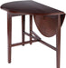 Expandable Collapsible Double Leaf Dining Table Compact