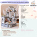 Wooden Mini Cottage Dollhouse - Childrens Playhouse