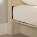 Fusion Platform Bed and Headboard with Storage Shelf Set, Full/Queen, Bleached Oak