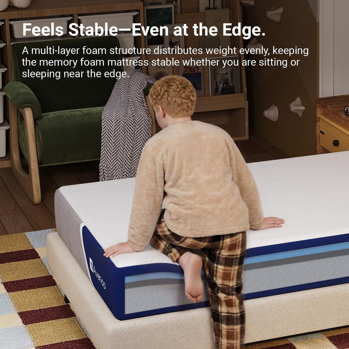 Syncdeep 8 Inch Full Mattress for Deep Sleep, Memory Foam Mattress