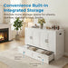Queen MurphyStyle Cabinetry Bed USB Charging Station
