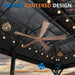 12x20 Hardtop Gazebo ReinforcedFrame PrivacyCurtains Black