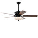 52 Inch Ceiling Fan with 3 Wind Speeds and 5 Reversible Blades