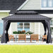 Outdoor Gazebo 10x14 Hardtop Patio Deck BackyardLivingSpace