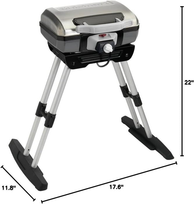 CEG-980 Outdoor Electric Grill with Versastand 22 X 11.8 X 17.6-Inch