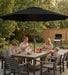 10FT Patio Umbrella, Outdoor Umbrella with Push Button Tilt and Crank, 8 Sturdy Ribs, UV Protection & Waterproof Market Umbrella for Pool, Backyard, Beach,Deck