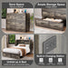Full Murphy Bed With Integrated USB ChargingStation