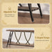 70.9" Narrow Console Table for Entryway, Industrial Long Sofa Table behind Couch, Farmhouse Hallway Table with Storage for Living Room, Entrance, Foyer, Rustic Brown