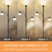 Floor Lamps for Living Room, 72" Tall Torchiere Floor Lamp