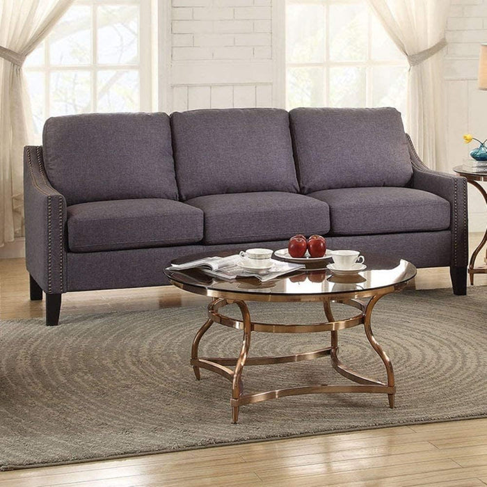 Gray Contemporary Sofa for Small Spaces