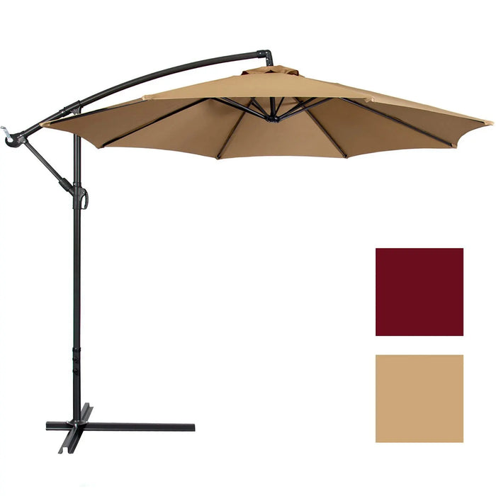 2/2.7/3M Garden Umbrella Cover Waterproof Beach Canopy Outdoor Garden UV Protection Parasol Sunshade Umbrella Replacement Cover