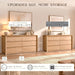 60 Inch 6 Drawer Dresser for Bedroom, 20" Depth for More Storage