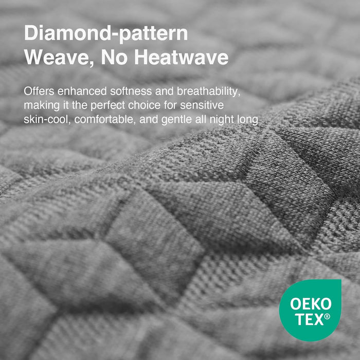 Queen Mattress 8 Inch, Queen Memory Foam Mattress for Cool Night Sleep & Pressure Relief, Wave Airflow Foam Mattresses for Enhanced Support & Breathability, Bed Mattresses in a Box