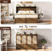 Queen Murphy Platform Bed With Integrated Charging