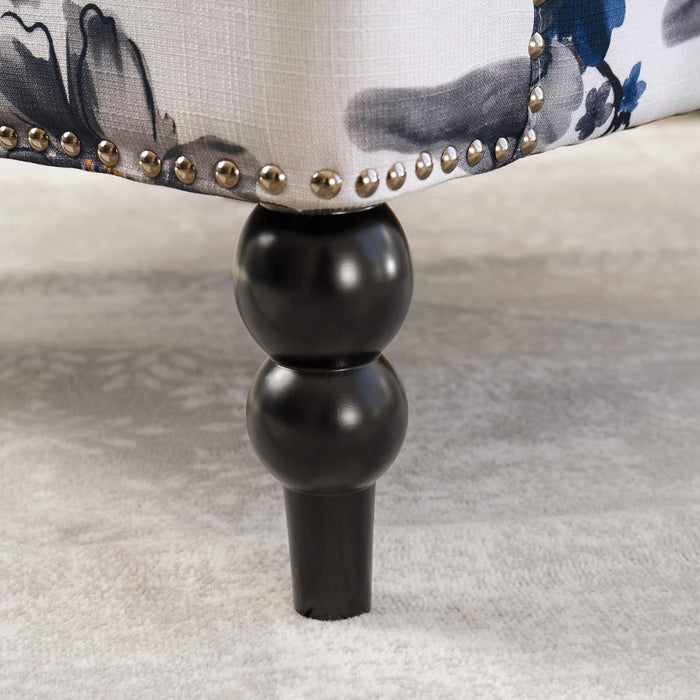 Boaz Fabric Club Chair - Floral Print