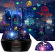 Kid Light Projector Superhero Toys for Boys 5-7 Avengers Night Light Projector with Timer for Kids Room, 360 Degree Rotation Toddler Nightlights with Spiderman Figurine Star Lamps