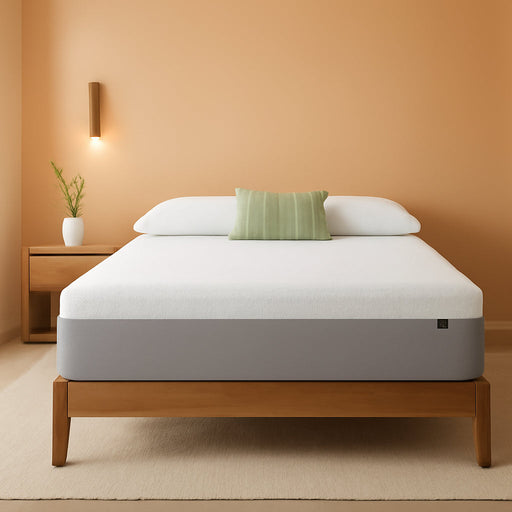 12 Inch Queen Green Tea Essential Memory Foam Mattress, Medium Feel