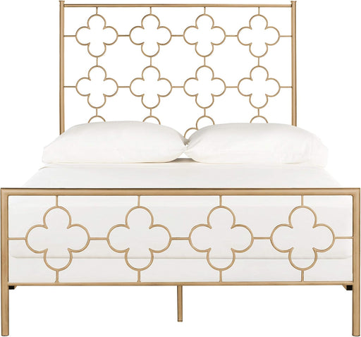 Home Morris Moroccan Antique Gold Bed, Full