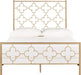 Home Morris Moroccan Antique Gold Bed, Full