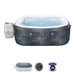 Monterey Airjet Outdoor Inflatable Square Hot Tub 4-6 Person with Pump #P08411