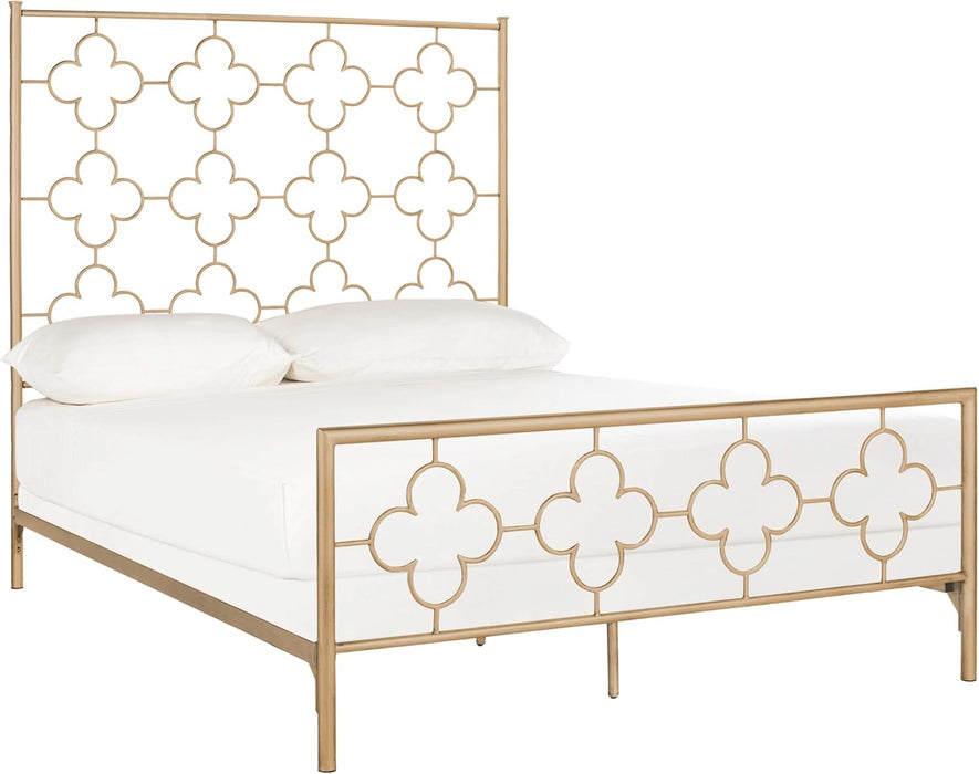 Home Morris Moroccan Antique Gold Bed, Full