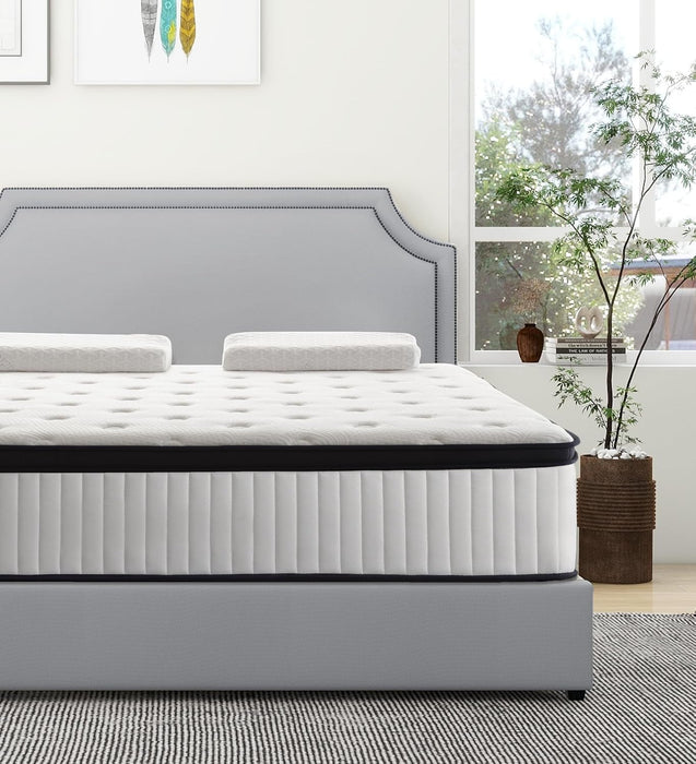 14 Inch Queen Hybrid MemoryFoam Mattress PocketSpring