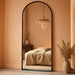 Full Length Mirror, 71"X28" Arched Floor Mirror, Mirror Full Length with Stand, Wall Mounted Mirrors for Living Room Bedroom,Black