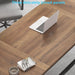 Rustic Large Home Office Desk, Modern Wood Computer Desk for Two Person