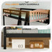 Premium Solid Wood BunkBed TwinOverTwin FullLengthGuardrails