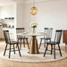 Windsor Dining Chairs Set of 4,Spindle Back Dining Chairs