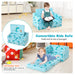 Kids Recliner Sofa Converts to Sleeper Bed for Boys Girls