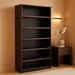 ALE Valencia Series Bookcase, Six-Shelf, 31 3/4W X 14D X 80 3/8H, Espresso