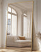 Full Length Mirror, 81"X41" Floor Mirror, Floor Standing Freestanding Full Body Mirror with Stand for Bedroom, Hanging Mounted for Living Room Cloakroom, Gold