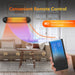 Wall Mounted Carbon Fiber Infrared Heaterheater with Remote Control