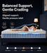 Full XL Mattress, 14 Inch Hybrid Full Mattress in a Box with Cooling Gel Memory Foam & Pocket Springs, Medium Firm for Pressure Relief, Motion Isolation, Back Neck Pain Relief, 54X80 Mattress
