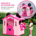 Girls Playhouse Mini Mouse Pretend Play Toy Plastic Indoor Outdoor Easy Assembly